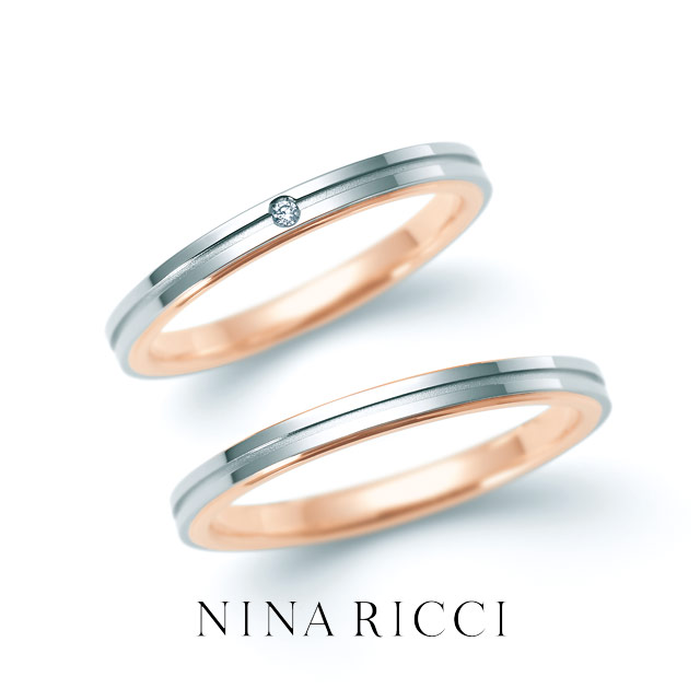 ダイヤなし単品】 NINA RICCI ニナリッチ ウェディングリング ETERNITE 6RL924 S 結婚指輪（マリッジリング） 【送料無料】  結婚指輪・マリッジリング
